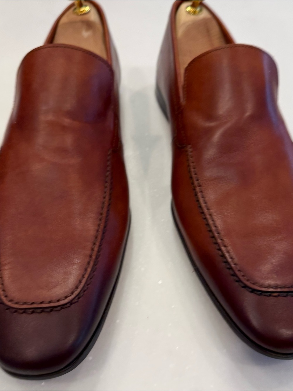 Magnanni Men’s Toreto Venetian Loafers Rich Brown Size US 10.5 EU 43.5 EUC - Picture 5 of 15
